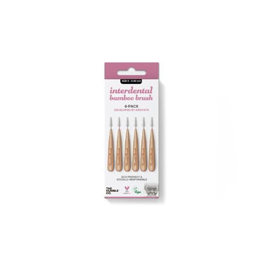 Bamboo Interdental brush - Size 0 - Purple
