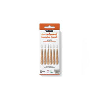 Bamboo Interdental brush - Size 1 - 0,45mm- Orange